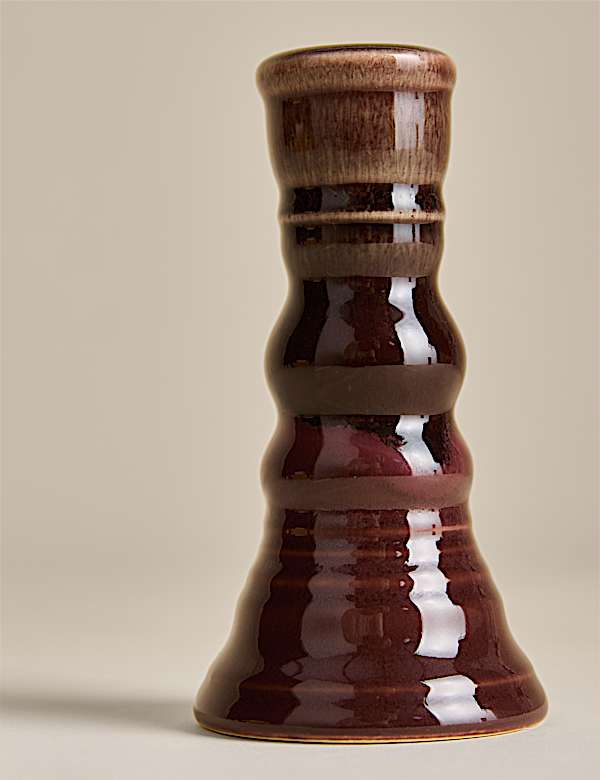Rounded Candle Holder - BN