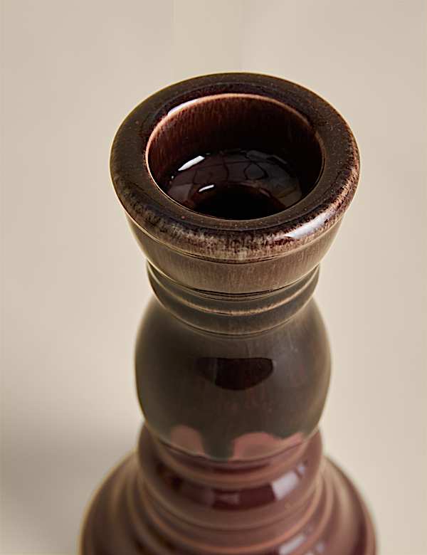 Rounded Hybrid Candle Holder - BN
