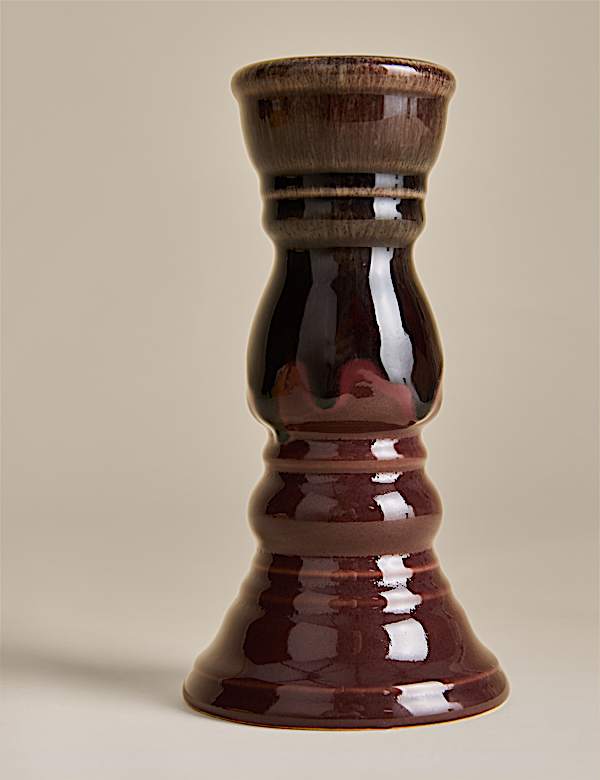 Rounded Hybrid Candle Holder - BN