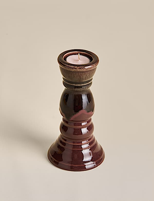 Rounded Hybrid Candle Holder - BN