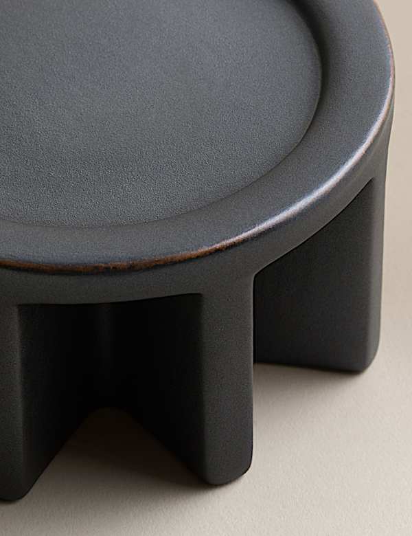 Ridged Pillar Candle Holder - MX