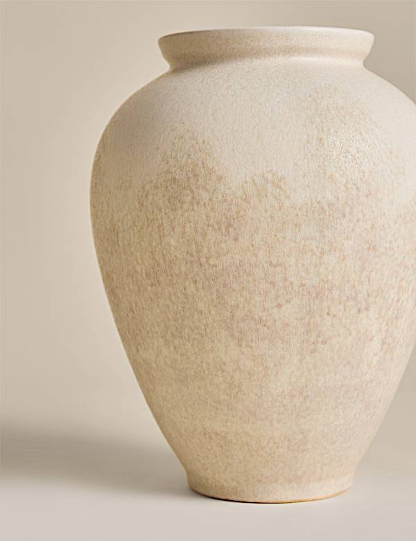 Large Rounded Ceramic Vase - MX