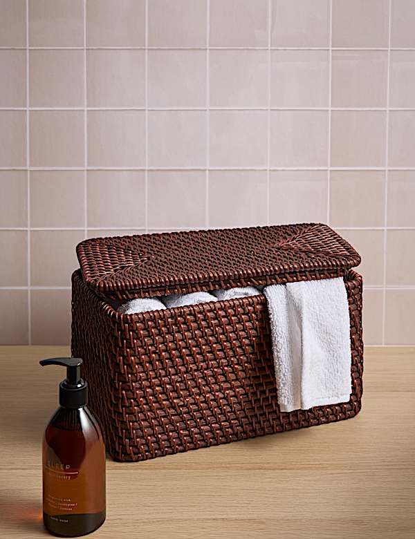 Rattan Rectangular Storage Box - LV