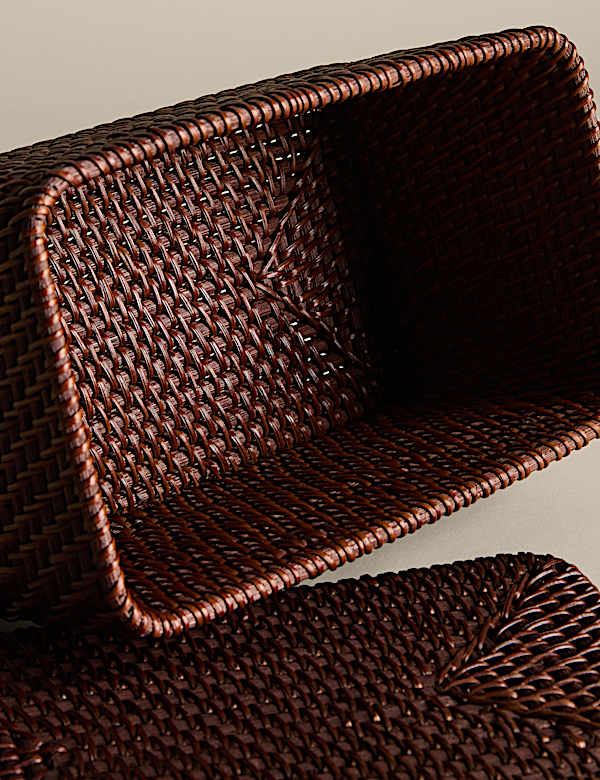 Rattan Rectangular Storage Box - BE