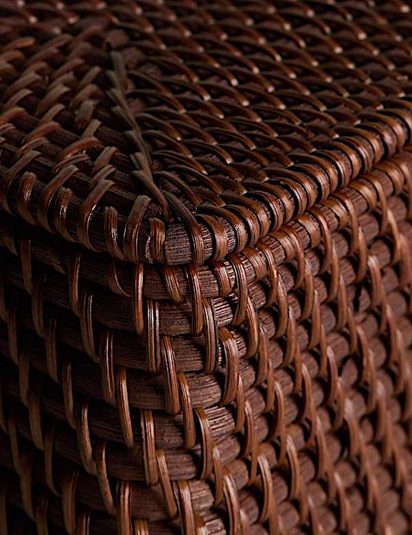 Rattan Rectangular Storage Box - BE