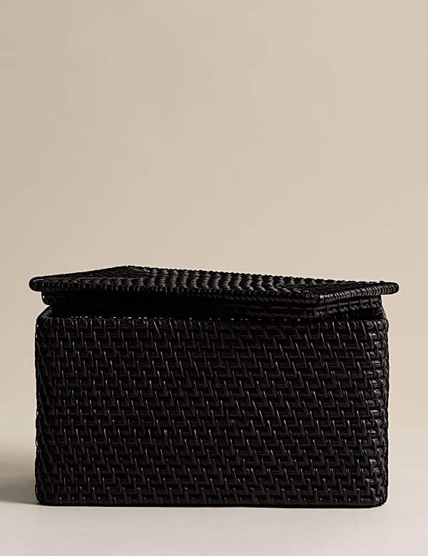 Rattan Rectangular Storage Box - CA