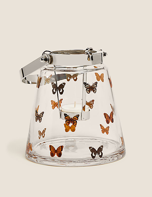 Butterfly Medium Lantern - GR