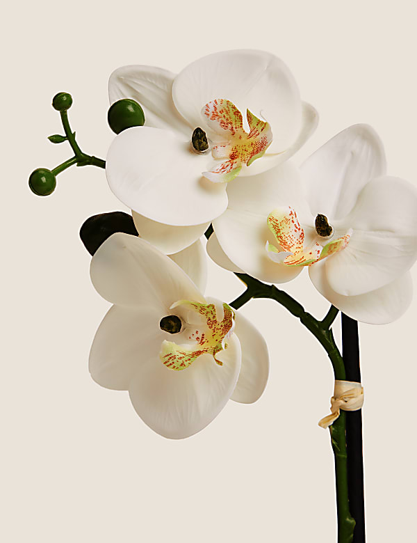 Artificial Real Touch Small Orchid in Pot