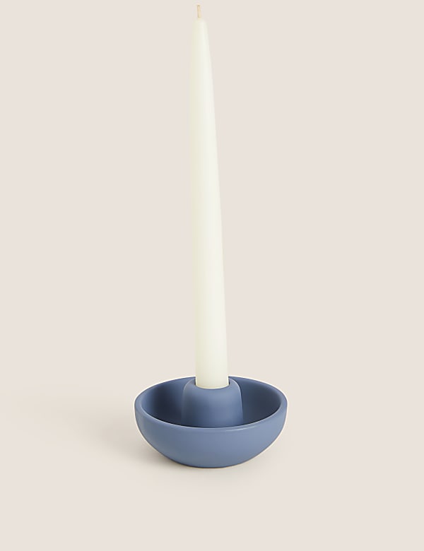 Ceramic Dinner Candle Holder - GR