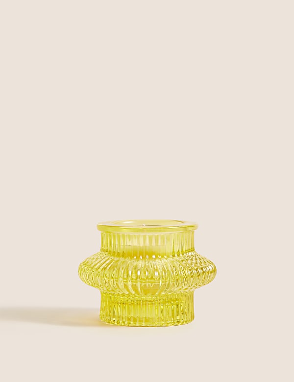 Γυάλινη βάση για ρεσό με αυλακώσεις - GR