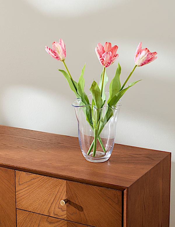Set of 3 Artificial Real Touch Tulip Stems - ES