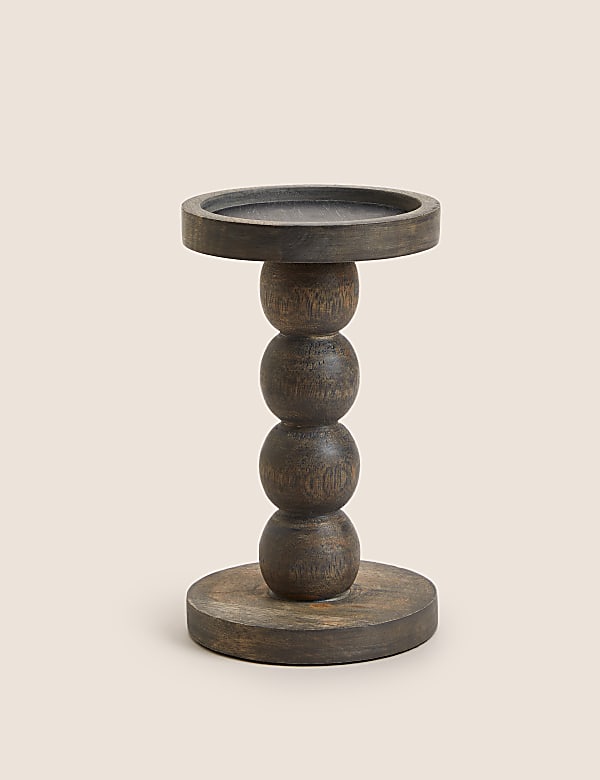 Bobbin Pillar Candle Holder - JO