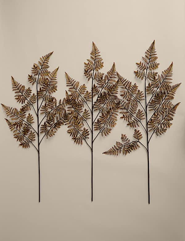 Set of 3 Fern Single Stems - IS
