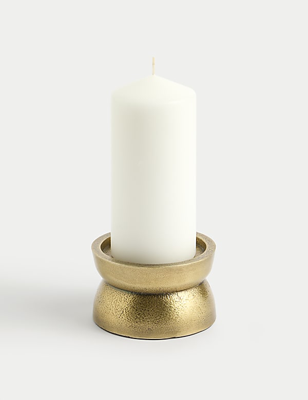 Metal Pillar Candle Holder - CY