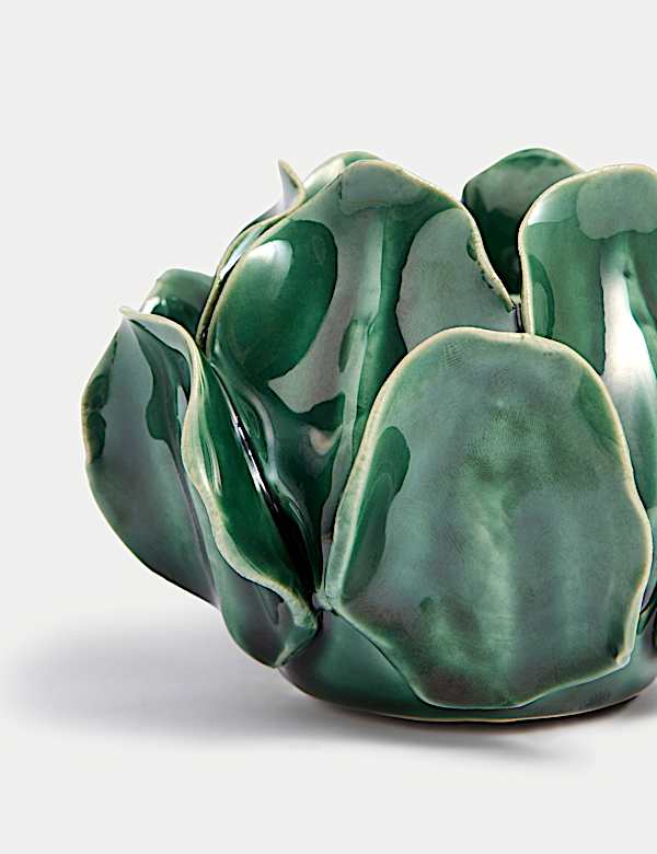 Petal Ceramic Candle Holder - JP