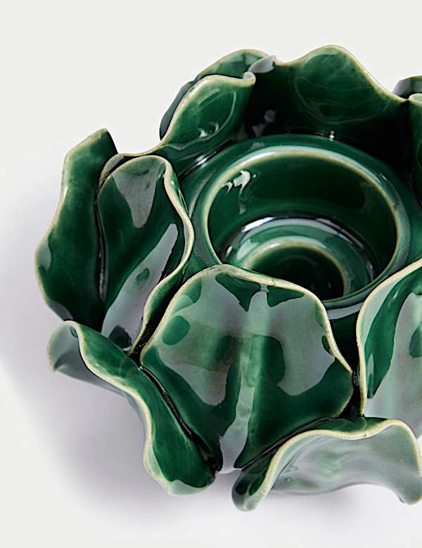 Petal Ceramic Candle Holder - JP