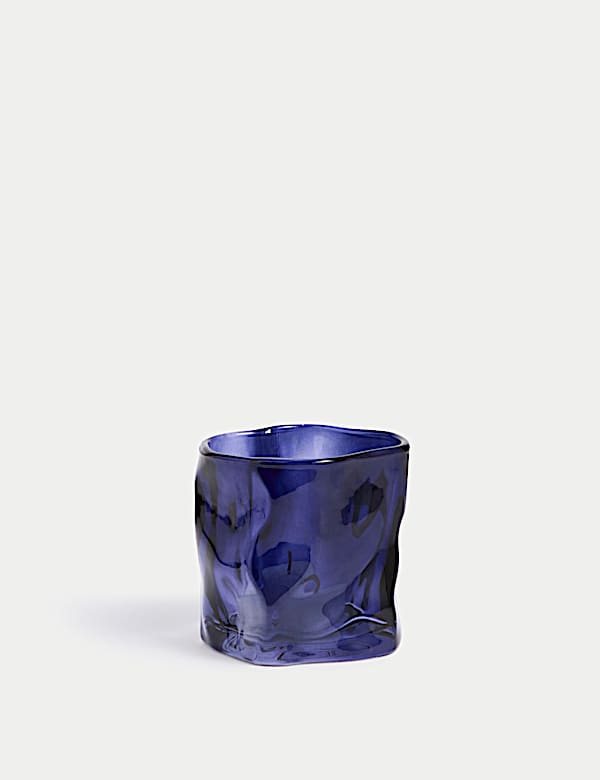 Irregular Glass Candle Holder - ES