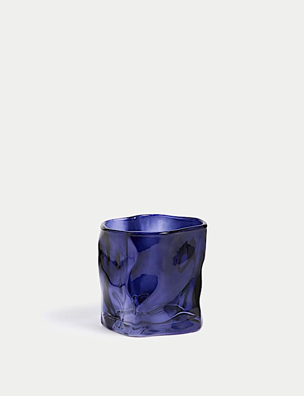 Irregular Glass Candle Holder - KR