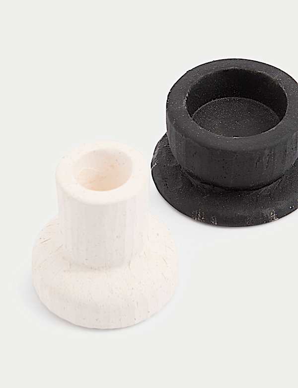 Set of 2 Dinner Candle & Tealight Holders - EE