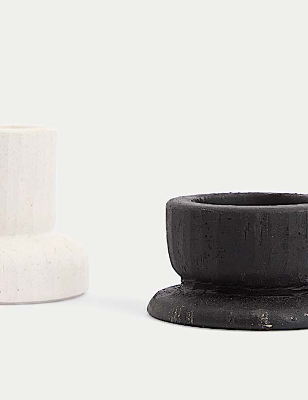 Set of 2 Dinner Candle & Tealight Holders - EE