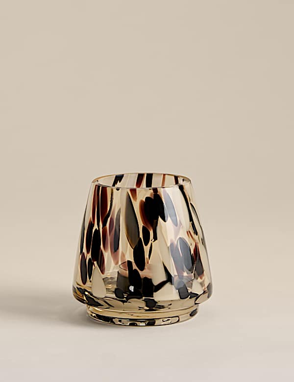 Animal Confetti Glass Tealight Holder - FR