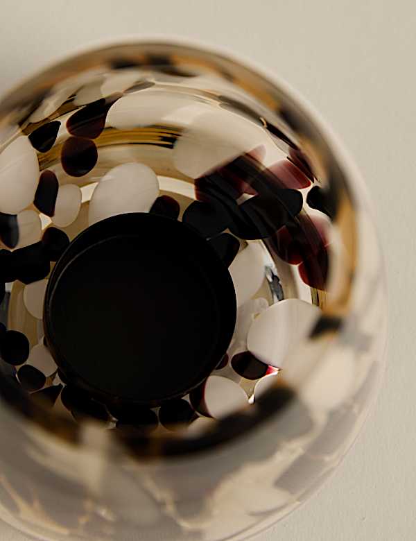 Animal Confetti Glass Tealight Holder - FR