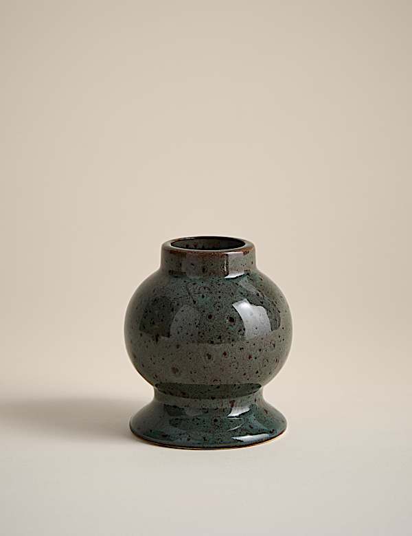 Spot Reactive Glaze Ceramic Candle Holder - FI