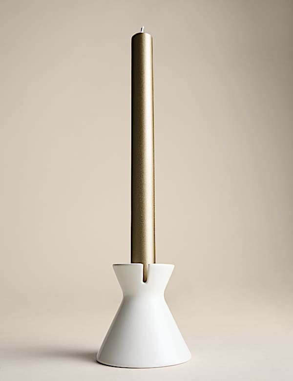 Ceramic Dinner Candle Holder - MX