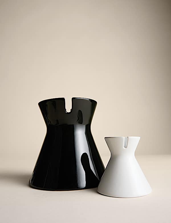 Press Ceramic Pillar Candle Holder - SK