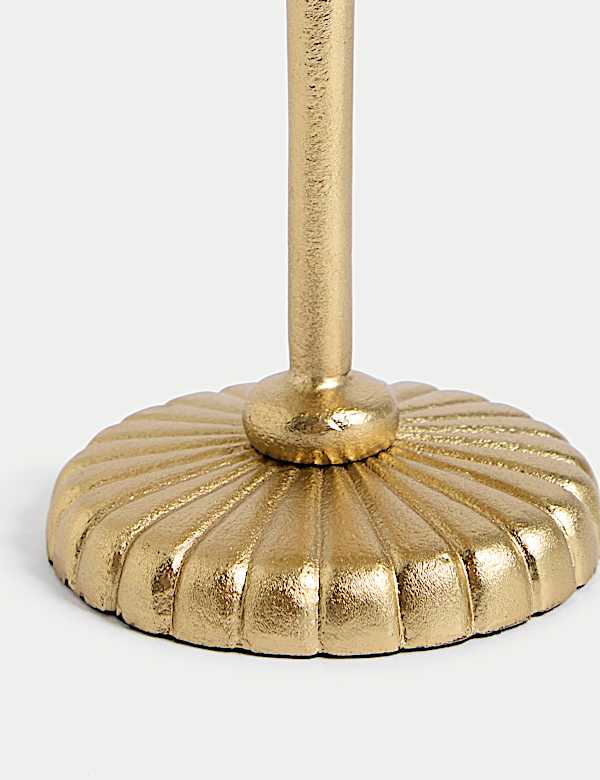 Textured Pillar Candle Holder - HU