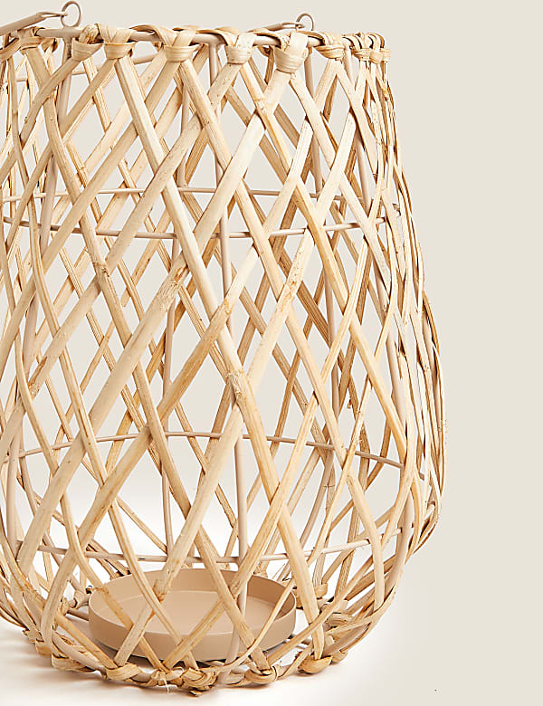 Rattan Medium Lantern