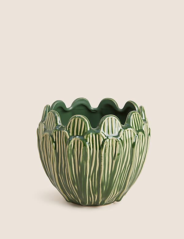Ceramic Petal Planter - JE