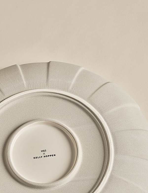 Wide Stripe Decorative Ceramic Centrepiece - MV