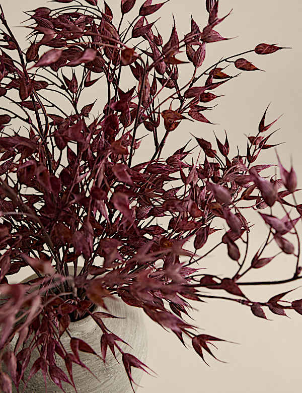 Artificial Ruscus Arrangement in Resin Pot - PL