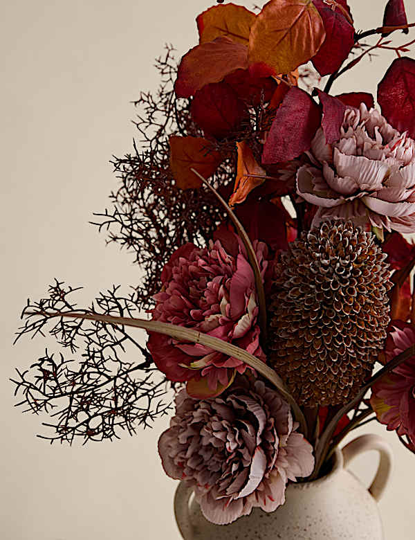 Artificial Mixed Arrangement in Ceramic Pot - EE