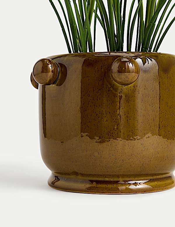 Kunstpalm in keramische pot - NL