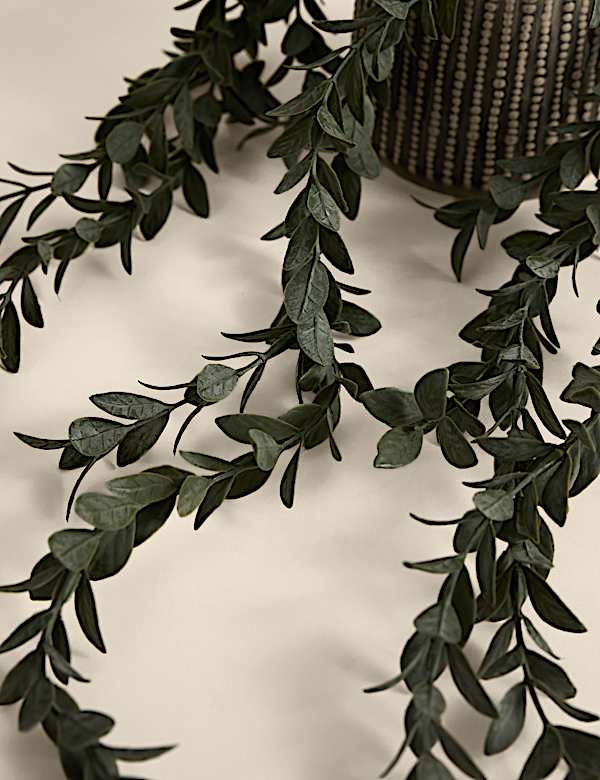 צמח אשכרוע מלאכותי מטפס בעציץ קרמיקה - IL