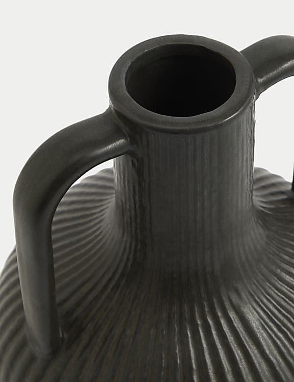 Ridged Ceramic Jug - CA