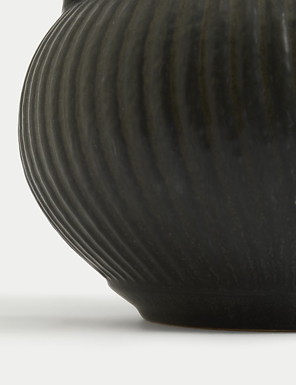 Ridged Ceramic Jug - CA