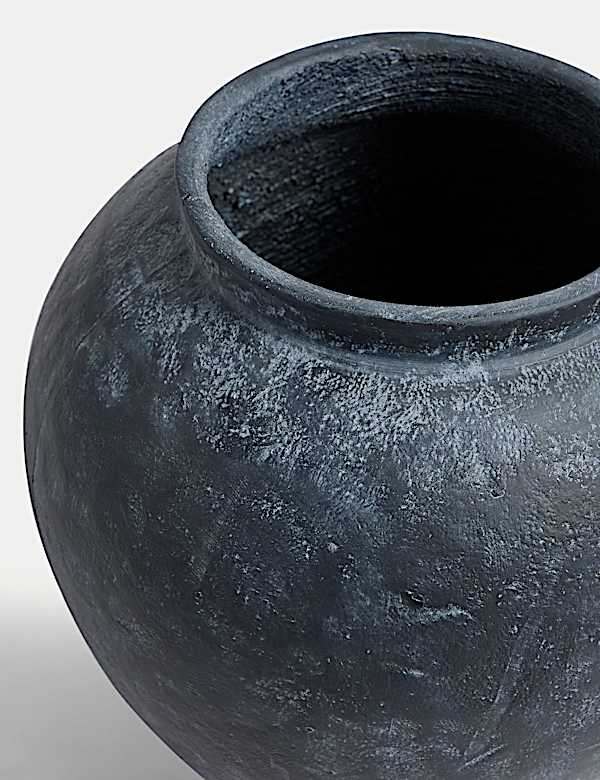 Large Textured Urn Vase - LV