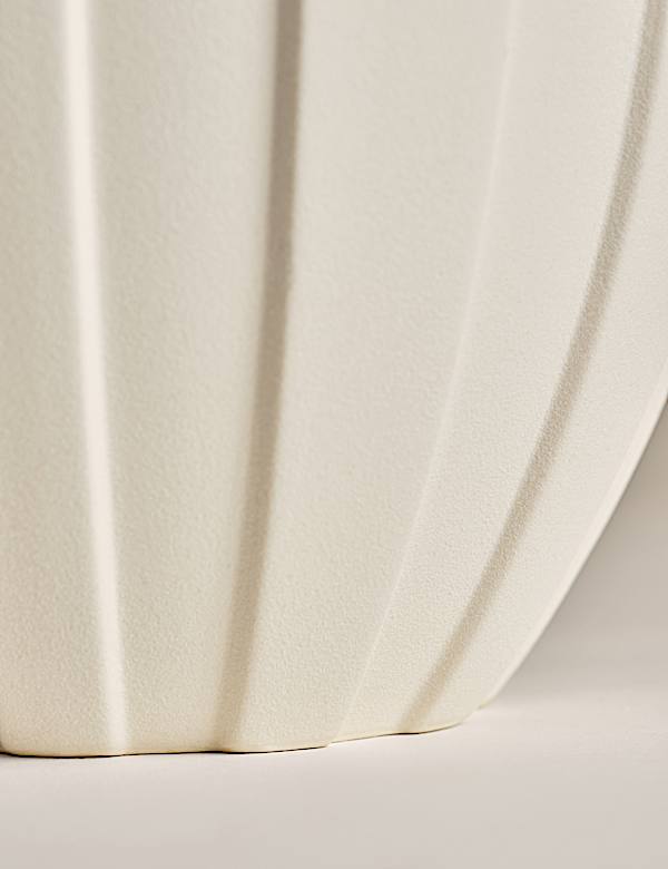 Wide Stripe Ceramic Vase - LU