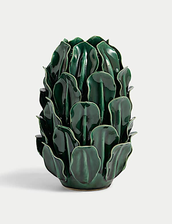Large Petal Ceramic Vase - KR
