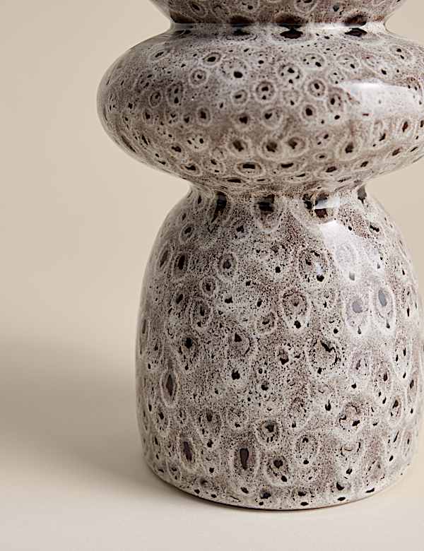 Spot Reactive Glaze Ceramic Vase - LU