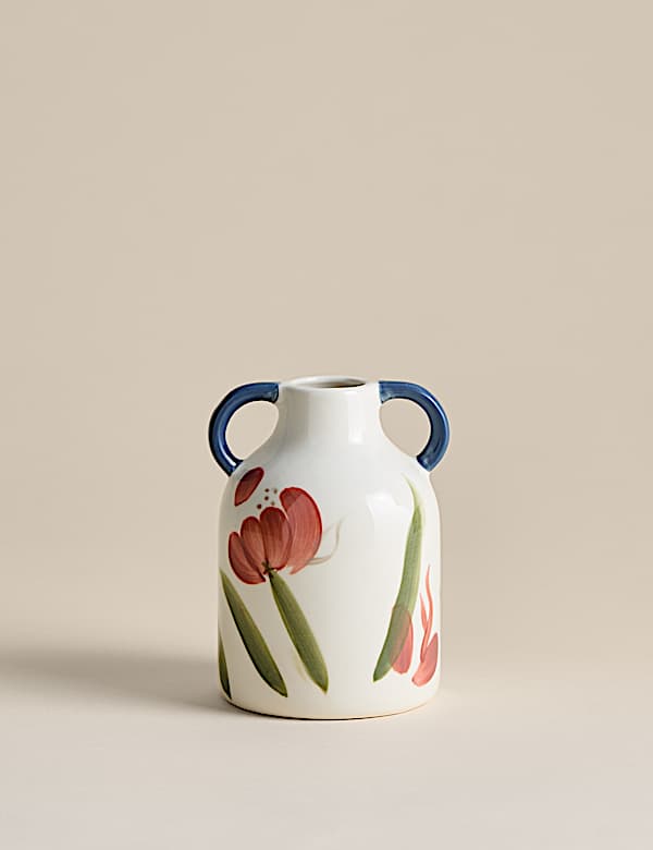 Mini Floral Ceramic Vase - JE