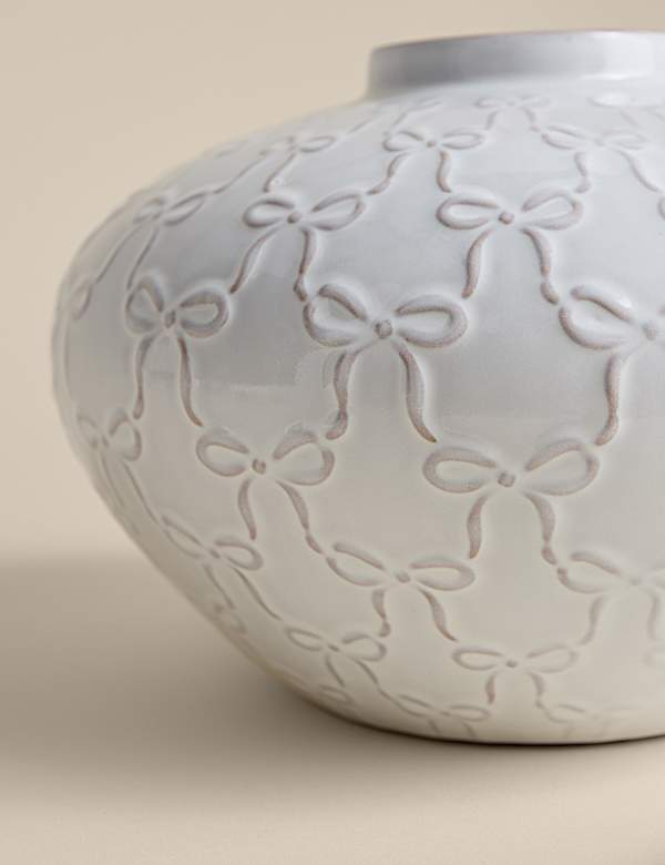 אגרטל מעוגל בדוגמת פפיונים - IL