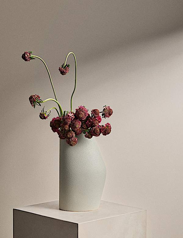 Medium Bend Ceramic Vase - NZ