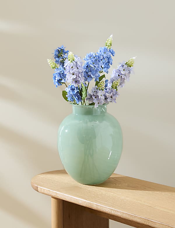 Large Glass Urn Vase Vases M&S VN