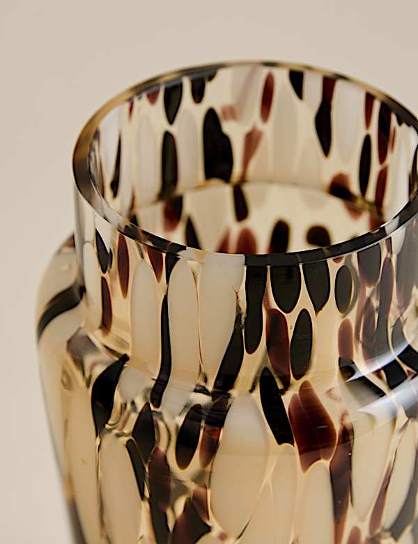 Vase à motif animal et confettis - FR