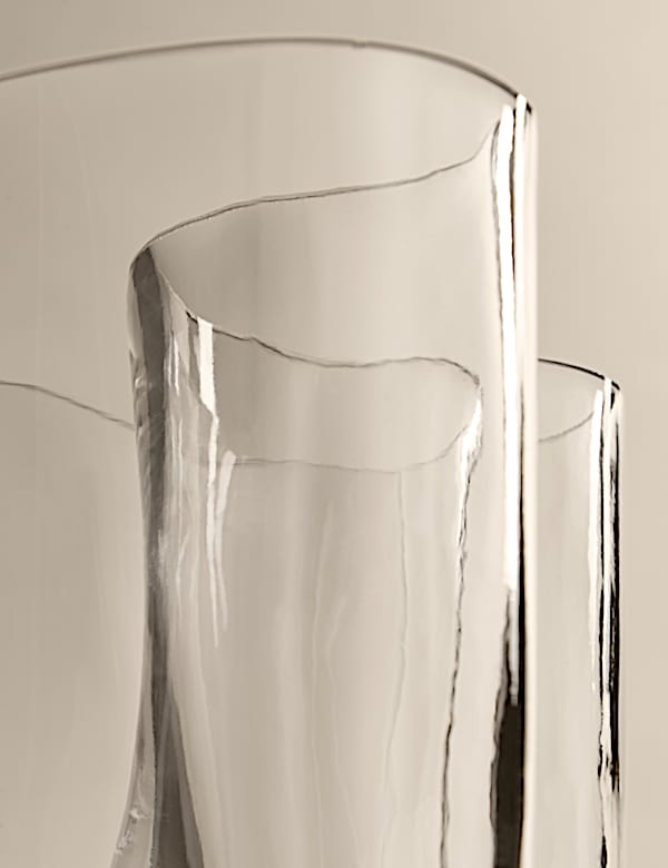 אגרטל זכוכית קטן מעוצב - IL