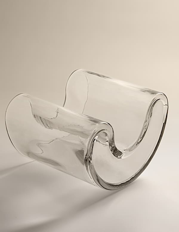 אגרטל זכוכית קטן מעוצב - IL